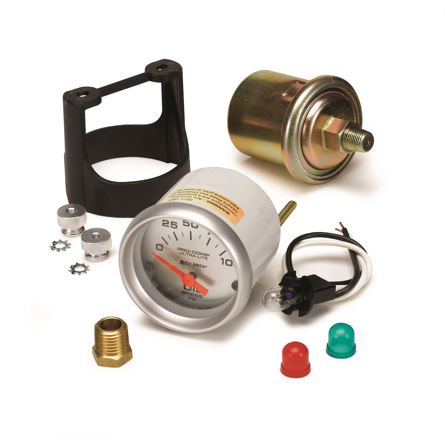 AutoMeter 4327 Ultra-Lite Electric Oil Pressure Gauge Fits 1978 Ford F-150