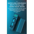 thumbnail image 5 of Auricular Bluetooth 5.1 Auricular Estéreo Inalámbrico Auriculares Con Cable De Carga Pantalla Led Auriculares De Música Yuarrent EL016116-00, 5 of 5