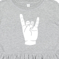 thumbnail image 4 of Inktastic Rocker Horns Girls Toddler Dress, 4 of 5