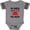 Football Heather and Smoke, variant on Inktastic My Babcia Loves Me Grandson Boys or Girls Baby Bodysuit