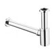 thumbnail image 1 of Juego de trampas para botellas Premium, con tubo de desagüe/tubo de salida para lavabo de baño, fregadero de cocina, lavabo (cromado), 1 Uds., 1 of 5