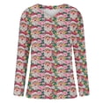 thumbnail image 5 of LOVZFMLL Cardigan pour Femme Cardigan à Manches Longues Ajouré Couleur Unie Veste Décontractée, 5 of 5