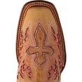thumbnail image 4 of CORRAL Women's Wing And Cross Inlay Cowgirl Boot Square Toe Antique Saddle 8.5 M US, 4 of 7