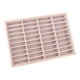 thumbnail image 4 of Caja organizadora de exhibición de joyería de madera de terciopelo de 40 Girds soporte de almacenamiento de bandeja de regalo Estilo 1 Jinwen Bandeja de terciopelo para joyas, 4 of 8