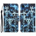 thumbnail image 2 of Allytech Wallet Case for Samsung Galaxy A03 Core, PU Leather Stand RFID Blocking Card Slot Wireless Charging Flip Book Cover TPU Shockproof Interior Case, Giraffe, 2 of 5