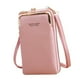 thumbnail image 4 of Bolso bandolera para teléfono celular jinwen Monedero del teléfono celular Rosa, 4 of 8