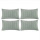 thumbnail image 1 of HAYAN4 Packs Decorative Throw Pillow Covers for Living Room Couch Bed, Modern Farmhouse Boho Home Decor, Accent Cushion Case (12 x 20-Inch, Grey Blue), 1 of 1