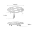 thumbnail image 3 of Steaming Rack Stainless Foldable Multi Function Steel Steaming Tray Dumplings Egg Steaming Tool for Home Restaurant Silver, 3 of 5