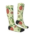 thumbnail image 3 of Haiem Finger Lime Fruits Socks, Funny Novelty Crazy Design Cotton Socks Sports Socks Knee High Socks For Men, Women,1Pairs - Gift For Working Friends, 3 of 8