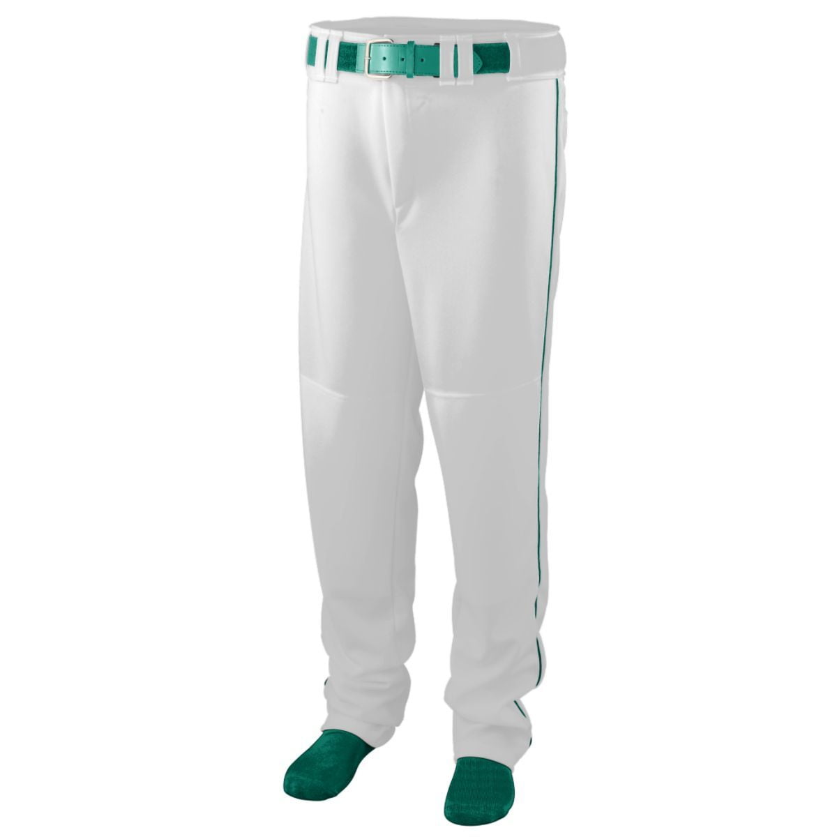 Augusta XS Youth Series Baseball/Softball Pant With Piping White
