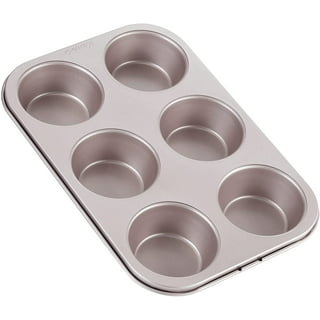 Joho Baking Nonstick Muffin Pan, Mini Cupcake Pan Set, Muffin Tins for  Baking, 2 Pack, 12-Cup and 24-Cup, Gold