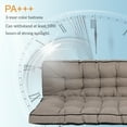 thumbnail image 4 of XXLYY Outdoor Swing Cushions, Swing Cushions 3 Seater Replacement with Backrest, Waterproof Thicken 4" Bench Cushion with Ties for Patio Porch Lawn and Garden, 4 of 8