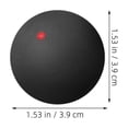 thumbnail image 2 of FESTFENDS 3pcs Rubber High Bounce Balls Racquetball Training Assorted Color Angle Control Indoor Sports, 2 of 8