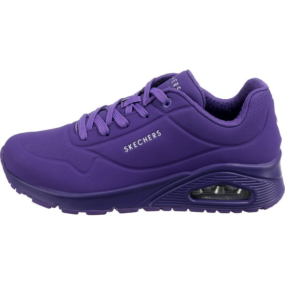 Skechers Women's Street, Uno - Neon Nights Sneaker Purple 7 M