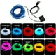 thumbnail image 5 of Speravity Tira de LED 3M, luz de neón Flexible, cable EL, línea de tubo de cuerda ambiental con controlador para fiesta de disfraces, decoración de Automoción decorativa y accesorios azul Speravity VI000919-02B, 5 of 6