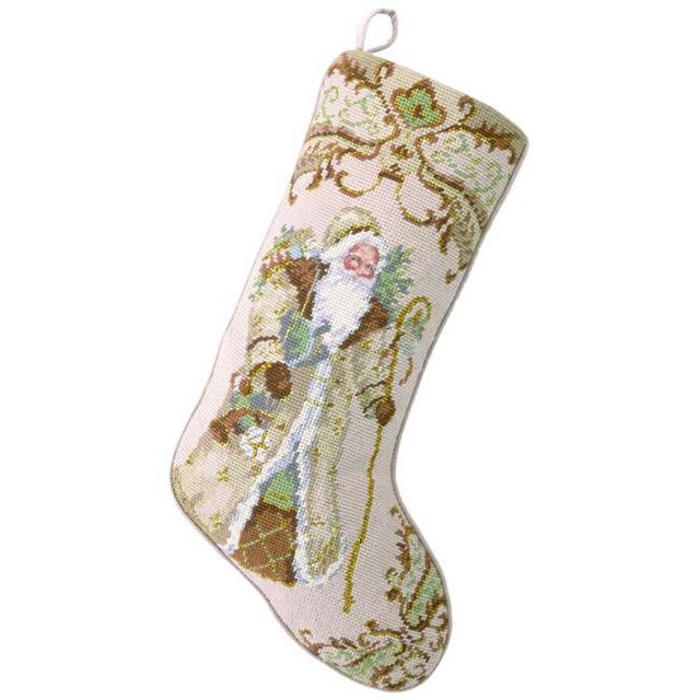 Peking Handicraft 31SJM2029MC 11 x 18 Po. Bas de Noël avec Point de Croix