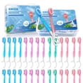 thumbnail image 1 of Cepillo de dientes desechable RR ORCRO Mini 5 en 1 con pasta de dientes x70, 1 of 9