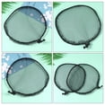 thumbnail image 2 of Kesenlong 1 Set Black Weaving Net Caps Elastic Drawstring Ponytail Hair Net Wig Making Tools, 2 of 11