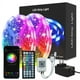 thumbnail image 4 of Tira de luz LED inteligente con Bluetooth, autoadhesiva, 5050, con música, colorida, RGB, flexible, de bajo voltaje, 12 V, 4 of 5