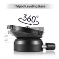 thumbnail image 2 of Ball Head,Compatible With Dslr Camera Head 15° Tilt 1/4 Inch Screw Plate 15° Inclination 15° Inclination With Bubbler Plate 15° Alloy Camera Bubbler Camera Bubbler Plate Tilt Spirit 1/4 Dsfen, 2 of 6