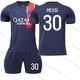 thumbnail image 1 of Ropa de entrenamiento de fútbol para niños, uniformes deportivos de fútbol para niños, ropa de entrenamiento para niños, Verano qym unisex, 1 of 2
