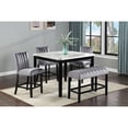 thumbnail image 3 of White Faux Marble Square Table Top / Durable for Dining Room Use, 3 of 3