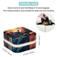thumbnail image 5 of Dinosaur Travel Portable Square Jewelry Stand with Box, Display, and Bracelet Holder - Ideal for Rings, Earrings, Necklaces, and More - Suitable for Girls and Women, 5 of 6