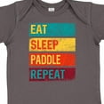 thumbnail image 4 of Inktastic Stand Up Paddle Boarding Eat Sleep Paddle Repeat Boys or Girls Baby Bodysuit, 4 of 5