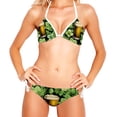 thumbnail image 2 of Saint Patrick's Day One-Piece Swimsuit Bikini Set, Detachable Sponge, Adjustable Strap, Two-Pack, Beach Vacation Wear, 2 of 6