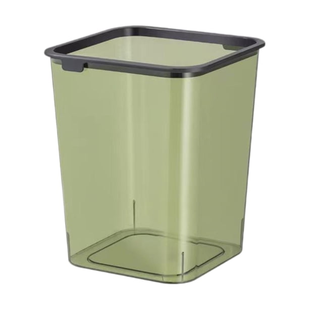 Contenedor de basura de basura, recipiente de bocadillo de hielo, contenedor de papel residual, basura de cocina para el hogar, habitación para niños, verde