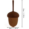 thumbnail image 2 of 2pcs Tea Infuser With Movable Tea Strainer Saucer,tea Infuser,tea Ball Silicone Cup Tea Strainer, 2 of 5