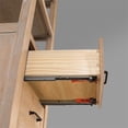 thumbnail image 6 of Leon 22in. Brown Linen Storage Cabinet for Bathroom and more, 6 of 12