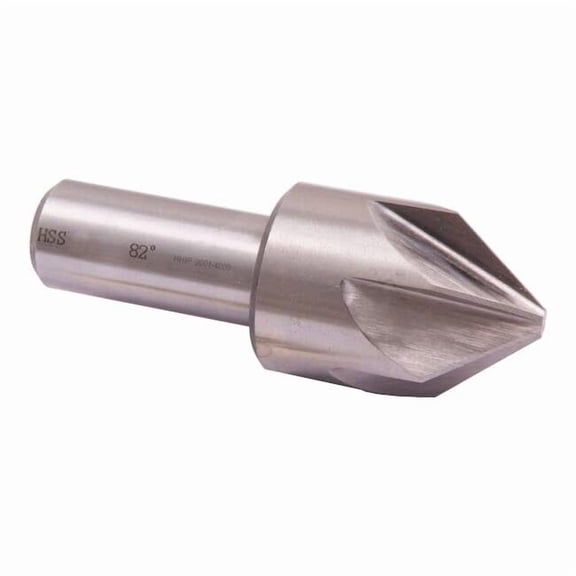 Hhip 1" 82 Degree 6 Flute High Speed Steel Chatterless Countersink 2001-4000