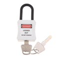 thumbnail image 2 of PL38-KD 38 mm Cadenas de Sécurité Incurvé en PVC Blanc, 2 of 9