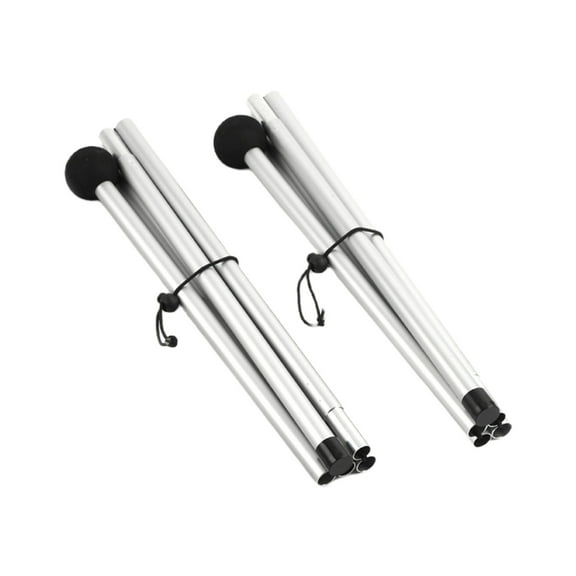 Sinyiin 2Pcs Adjustable Length Outdoor Awning Support Poles Light Weight Canopy Poles