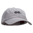 thumbnail image 5 of Good Game Embroidered Garment Washed Cotton Twill Cap - Grey OSFM, 5 of 5