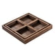 thumbnail image 2 of Bandeja de desayuno, bandeja de servicio de madera rústica, platos de madera, bandeja de servicio de té, bandejas de comida telescópicas rústicas, par 5 piezas Macarena Bandeja de servir, 2 of 8