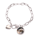 thumbnail image 1 of Perro animal pequeño solo foto Pulsera de cadena de corazón joyería encanto moda, 1 of 3