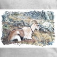 thumbnail image 3 of CafePress - Brown Pack Goat, Wyoming Long Sleeve T Shirt - Unisex Cotton Long Sleeve T-Shirt, 3 of 4