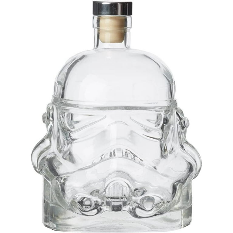 Creative Storm Trooper Decanter White Soldier Glass Jug Liquor