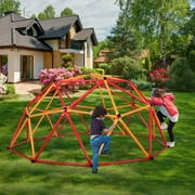 TOBBI Outdoor Kid's Dome Climber 82" Climbing Dome Steel Frame Monkey Dome Climber Bars Playset Ages 3-10 Kid Children Outdoor Playground Jungle Gym
