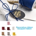 thumbnail image 3 of serony 1 Rouleau de Fil de Fabrication de Bijoux en Cuir Portable Remplacement DIY Ajustable Couleur Unie Résistant aux Déchirures Collier Fil Rouge, 3 of 6