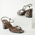 thumbnail image 6 of J. Adams Camila Sandals for Women, Square Open Toe Strappy Mid Block Heel, Elegant & Comfortable, 6 of 7