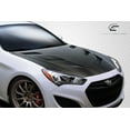 thumbnail image 2 of 2013-2016 Hyundai Genesis Coupe 2DR Carbon Creations DriTech AM-S Hood - 1 Piece, 2 of 6