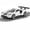 WHITE, variant on 1-32 Scale Cast Realistic Alloy Toy Car Door Opens Pullback Driving Feature Collectible Model Vehicle Toy for Kids