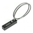Steel Cable Lock 4 Digit Password Lock Rope Combination Lock for Bike
