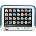 thumbnail image 5 of Fisher-Price Pretend Tablet Learning Toy with Lights and Music, Baby and Toddler Toy, Blue, 5 of 6