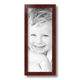 thumbnail image 2 of ArtToFrames 6" x 15" Maple Wood Picture Frame, 6x15 inch Red Wood Poster Frame (WOM-4962), 2 of 7