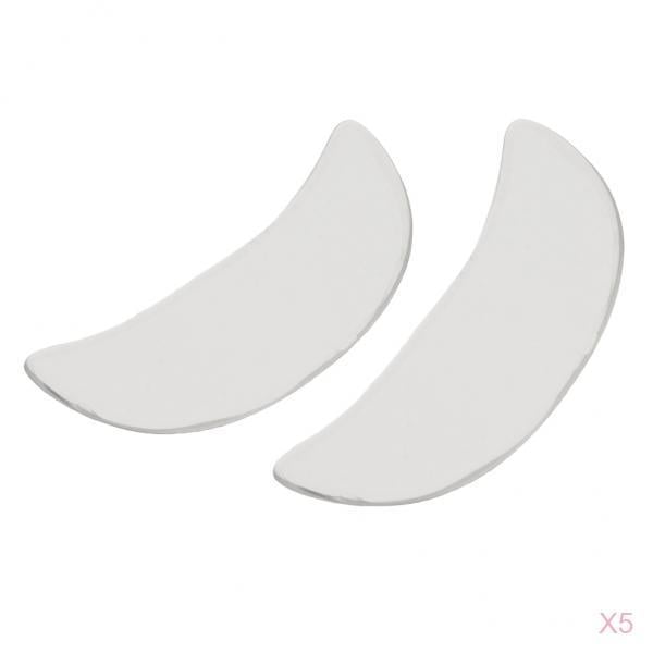 5x Paquete de 2 parches para ojos Almohadillas faciales para ojos debajo ojos Parches antiarrugas adhesivos