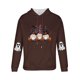 thumbnail image 3 of Blusa con capucha de manga larga para hombre, moda para el Día de Todos los Santos, estampado de fantasmas, sudadera con capucha y cordón para el tiempo libre, sudadera con capucha para hombre, blusa, 3 of 3